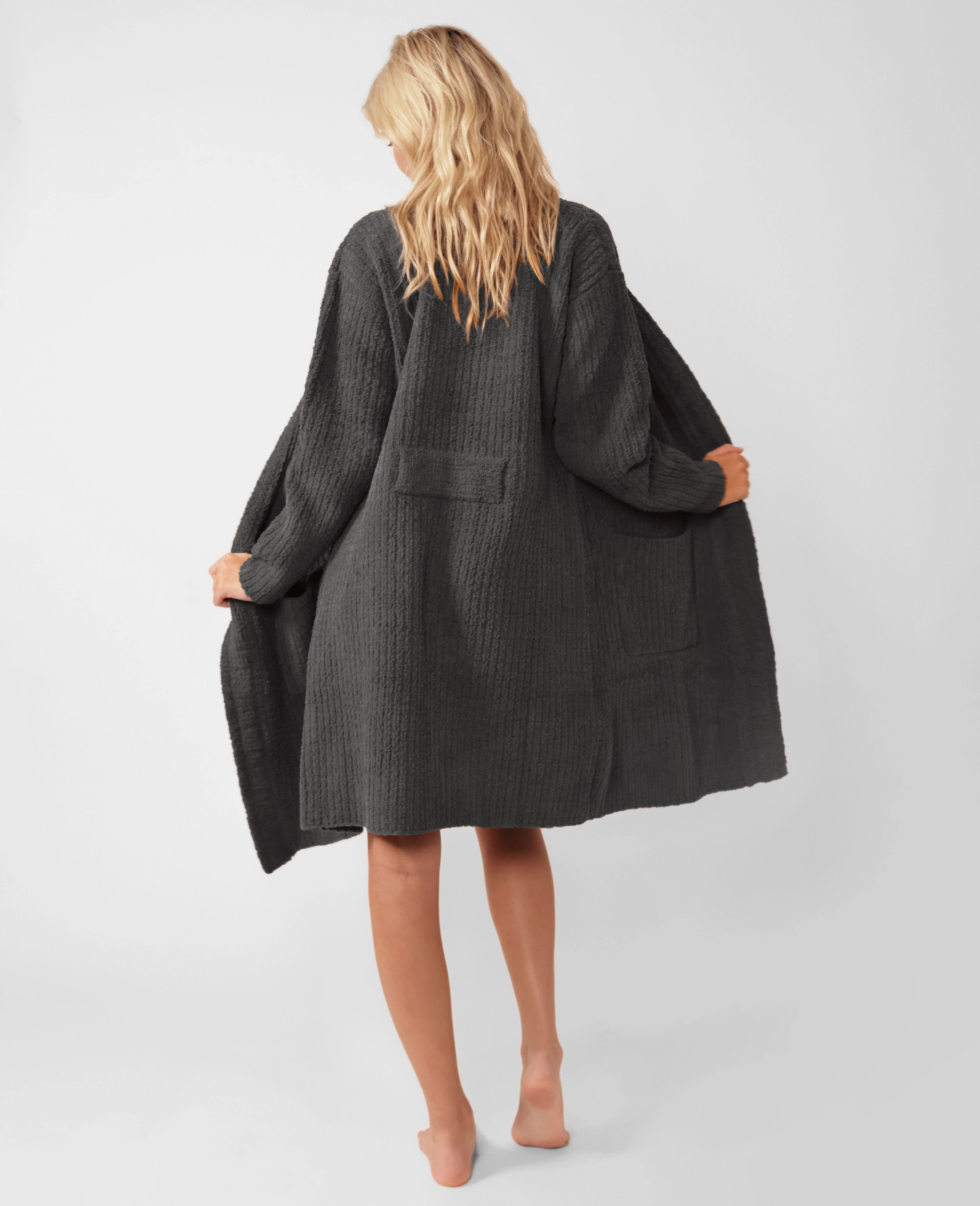 Snug Ribbed Cardigan