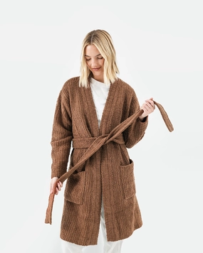 Snug Ribbed Cardigan
