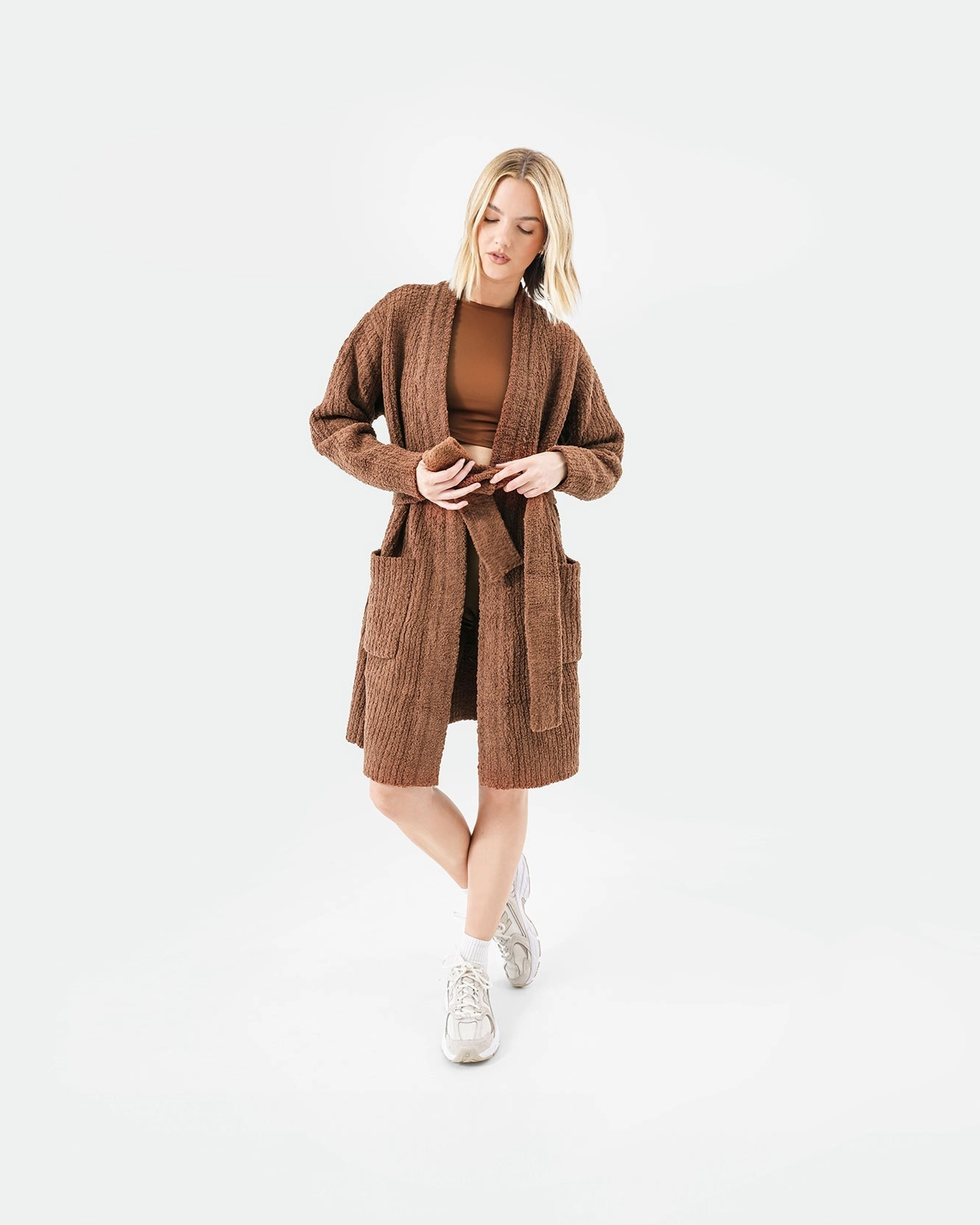 Snug Ribbed Cardigan