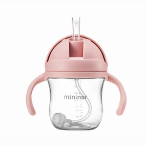 Straw Bottle Tritan 220ml VARIOUS COLOURS
