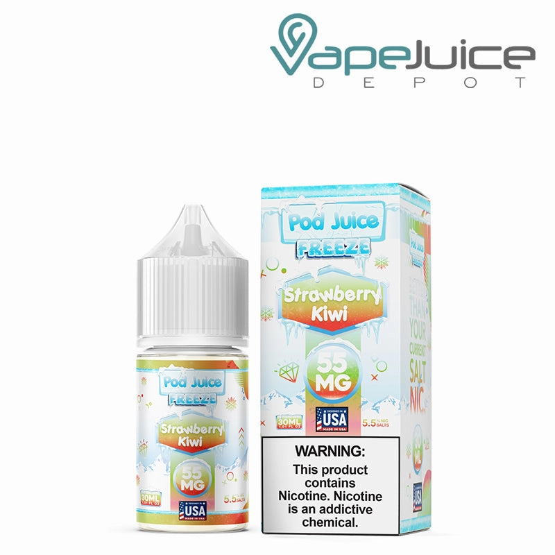 Strawberry Kiwi Freeze Pod Juice TFN Salt 30ml