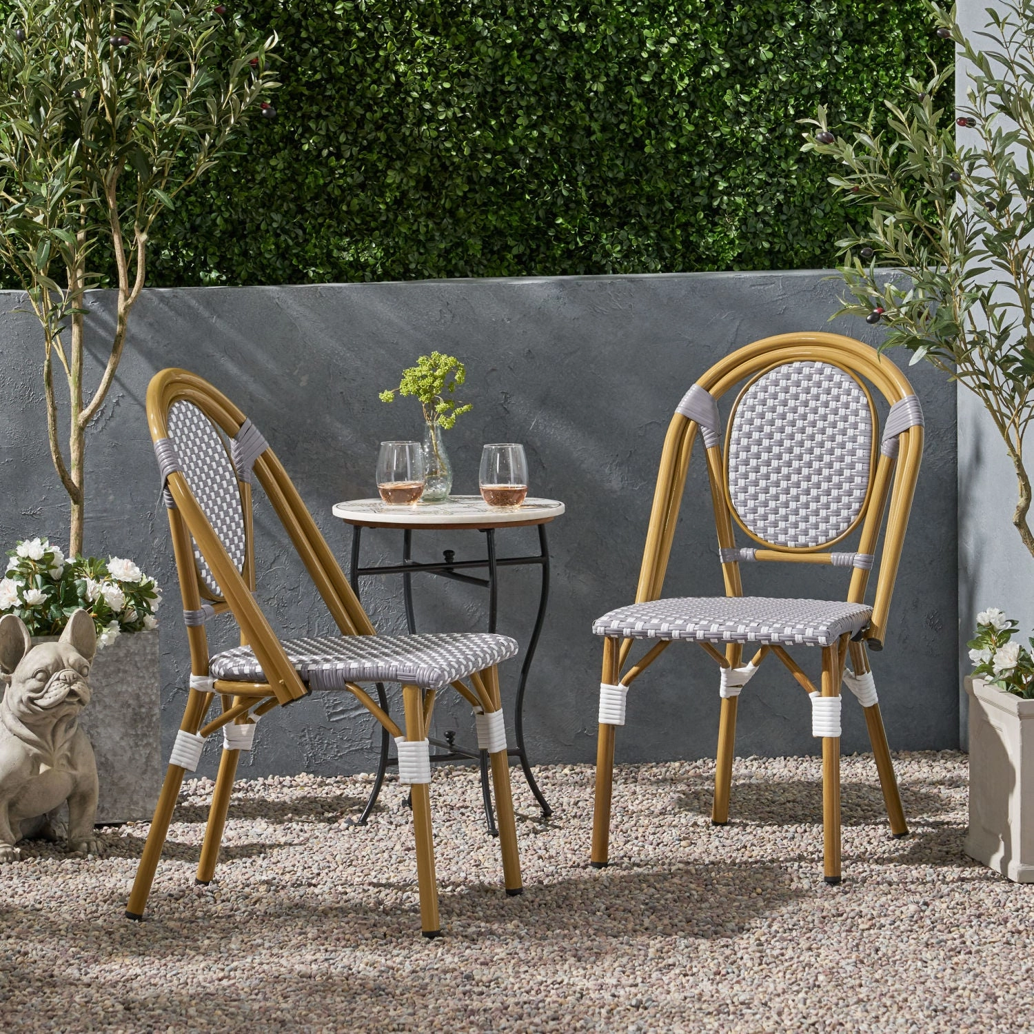 Streamdale Parisian Bistro Chairs - Set of 2