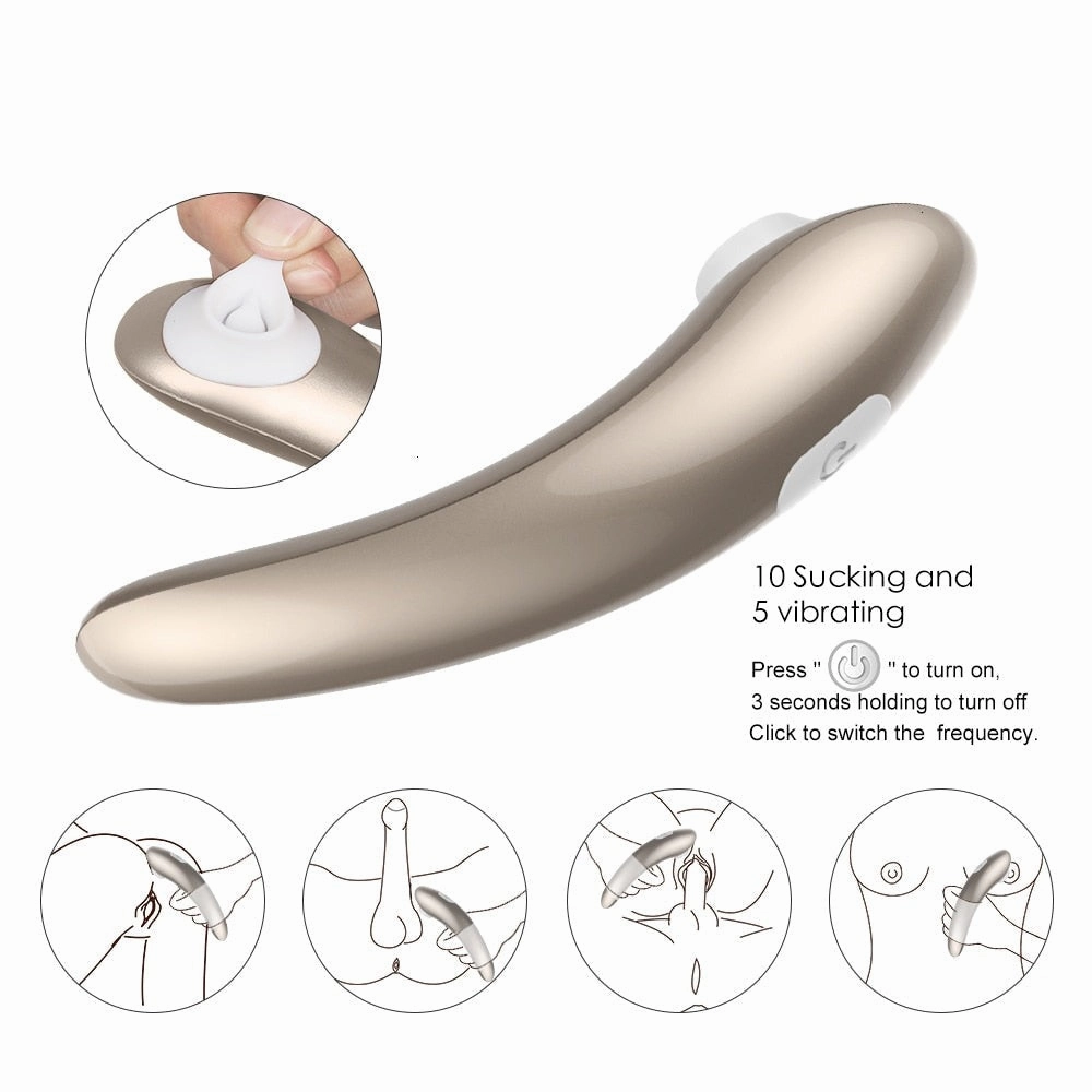 Sucking Magic Vibrator