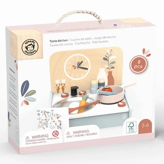 Table Kitchen With 8 Accessories