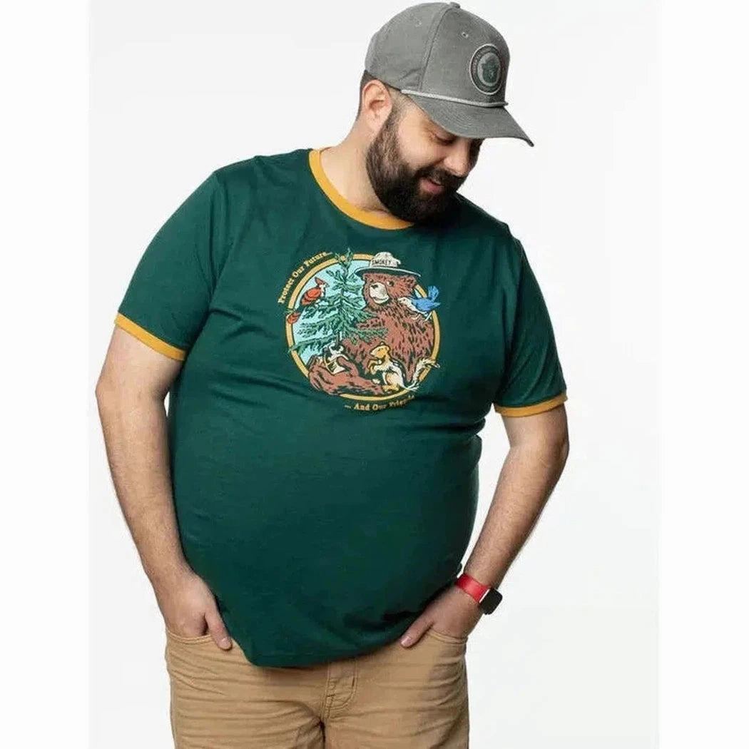 The Landmark Project Smokey's Friends Ringer Tee