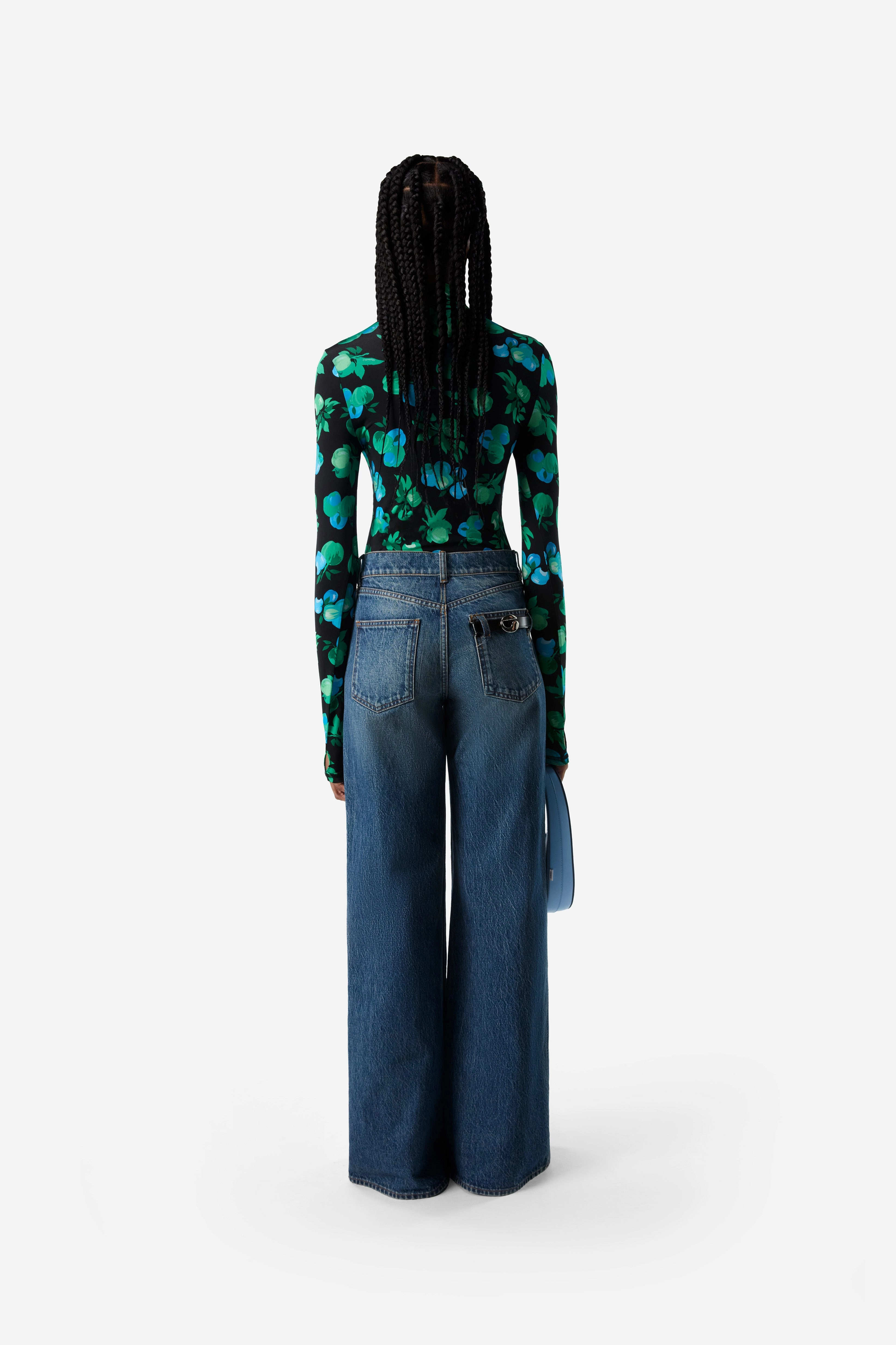 Tight High Neck Top