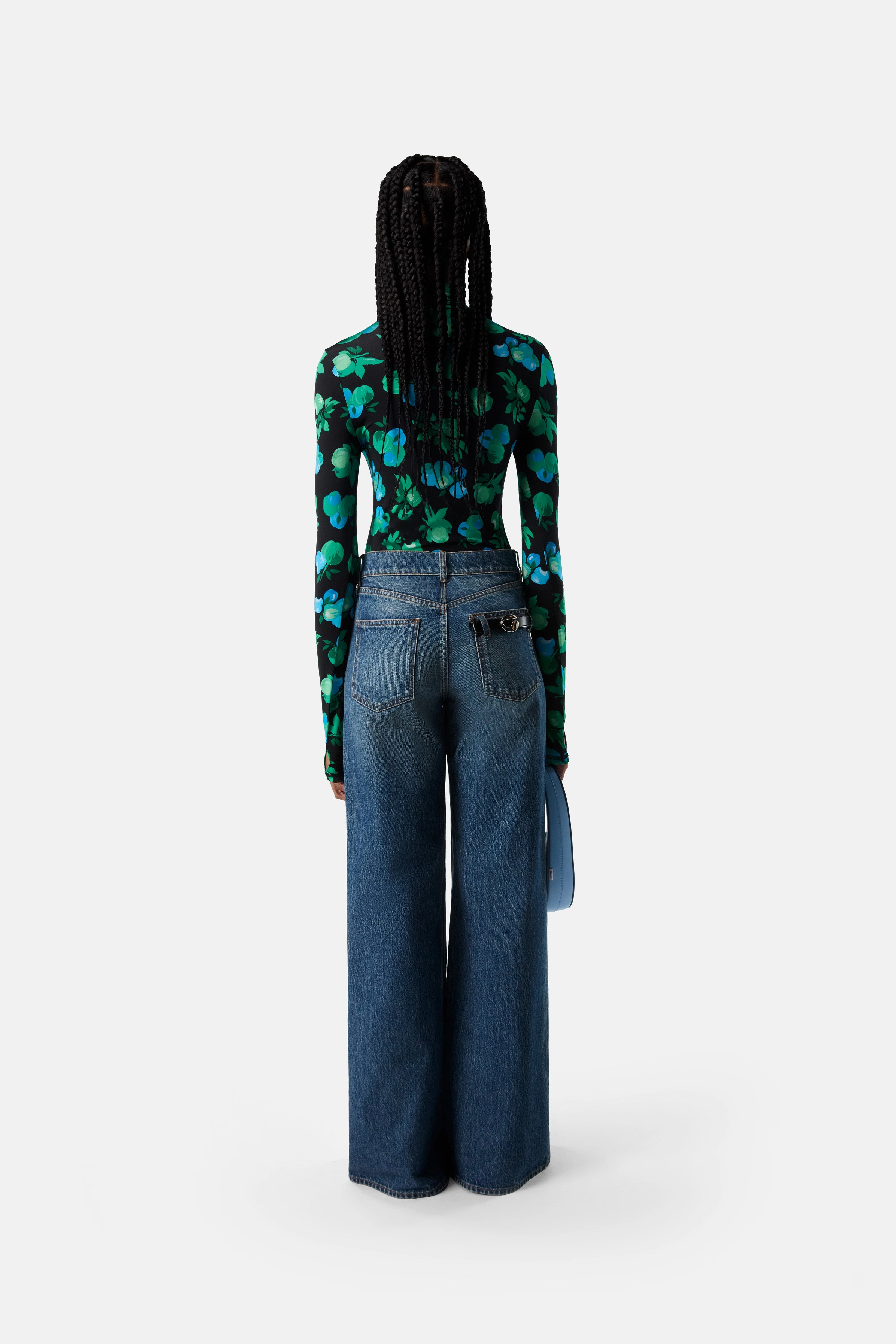 Tight High Neck Top