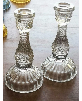 Tilda Glass Candlestick