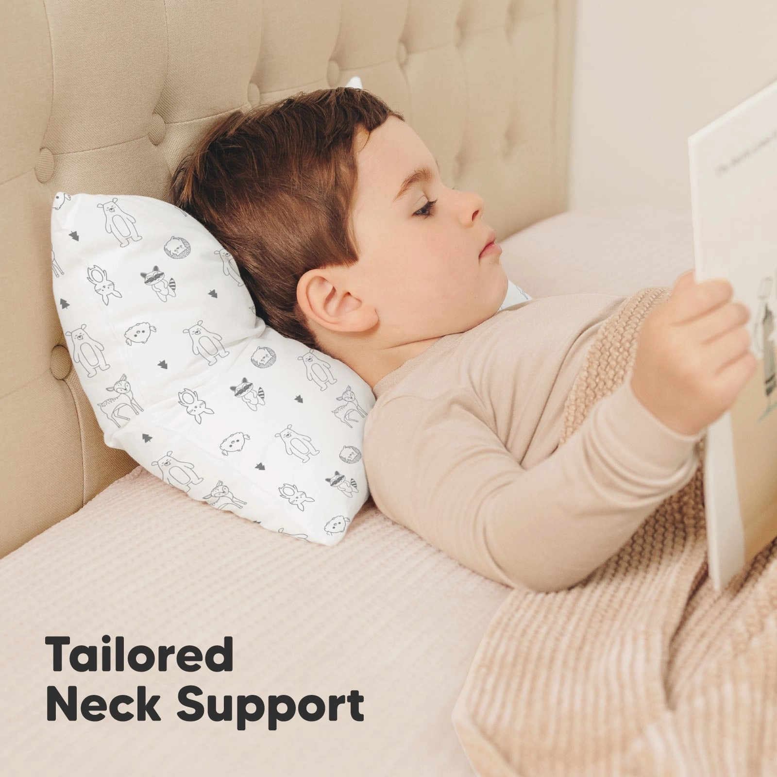 Toddler Pillow with Pillowcase (KeaFriends)