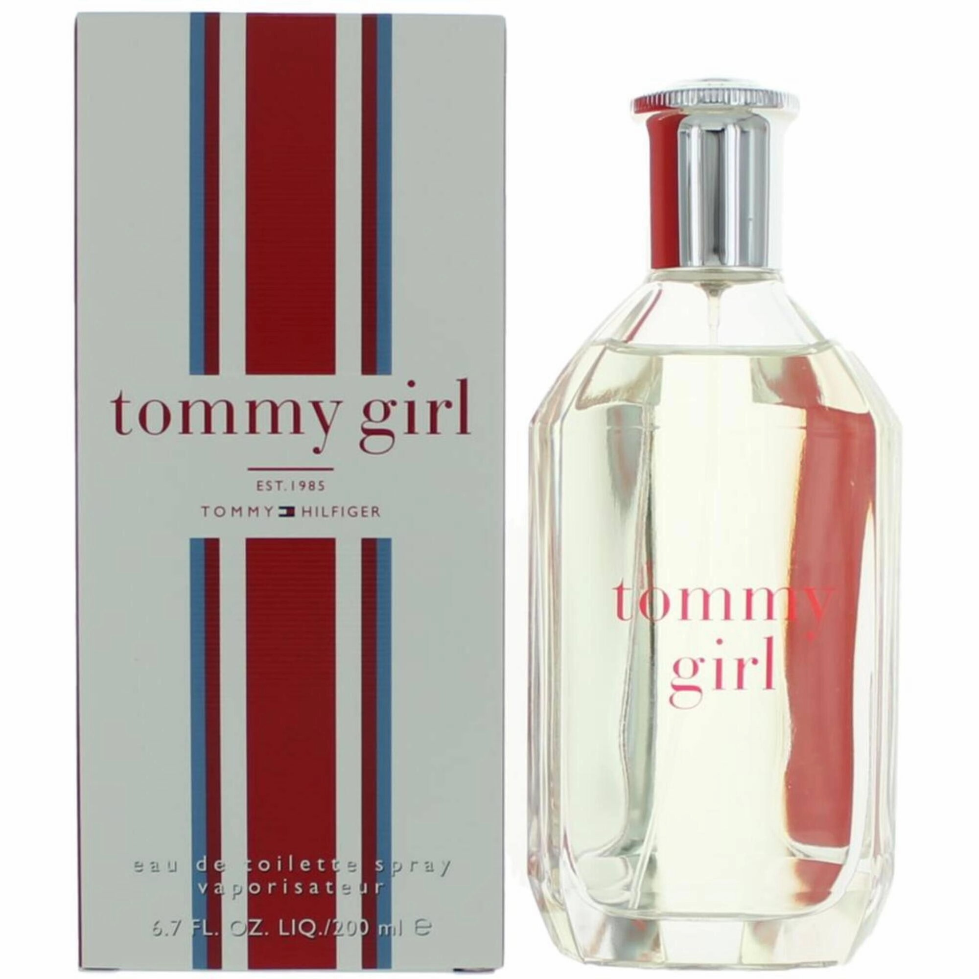Tommy Hilfiger Women's Eau De Toilette Spray - Tommy Girl Captivating Scent, 6.7oz