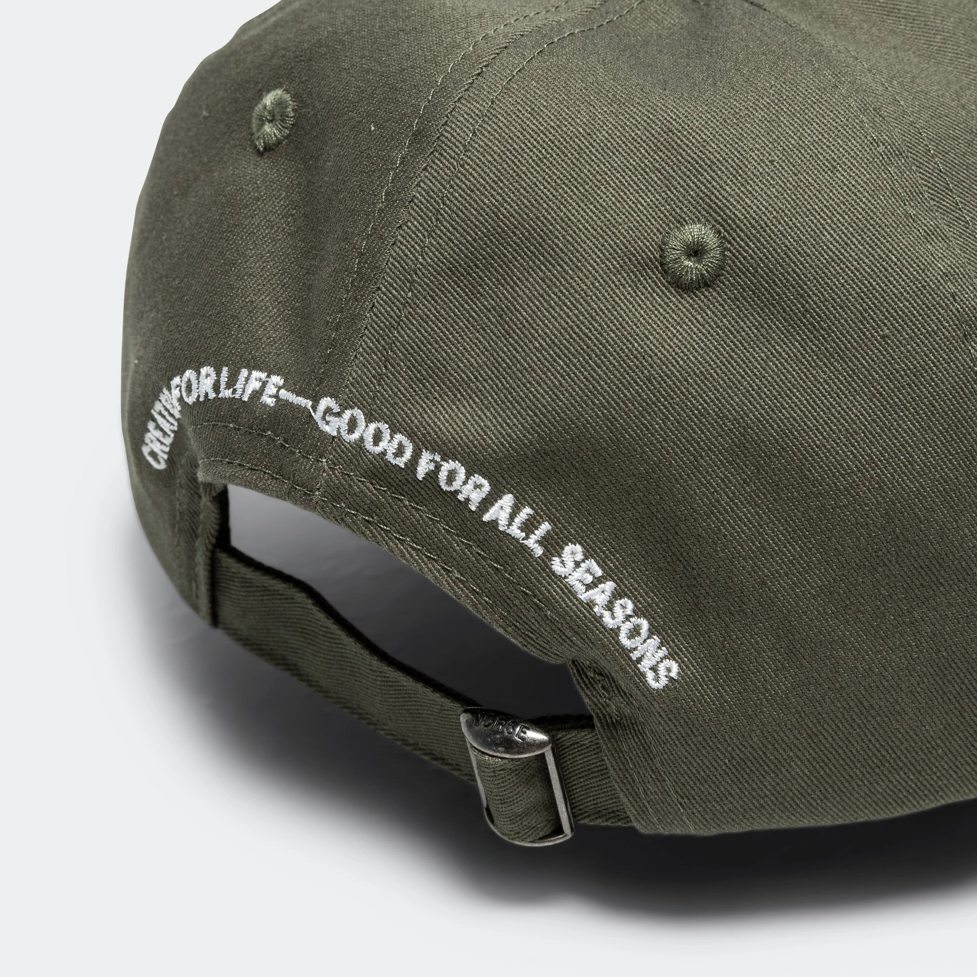 Twill 6-Panel Cap - Ivy Green