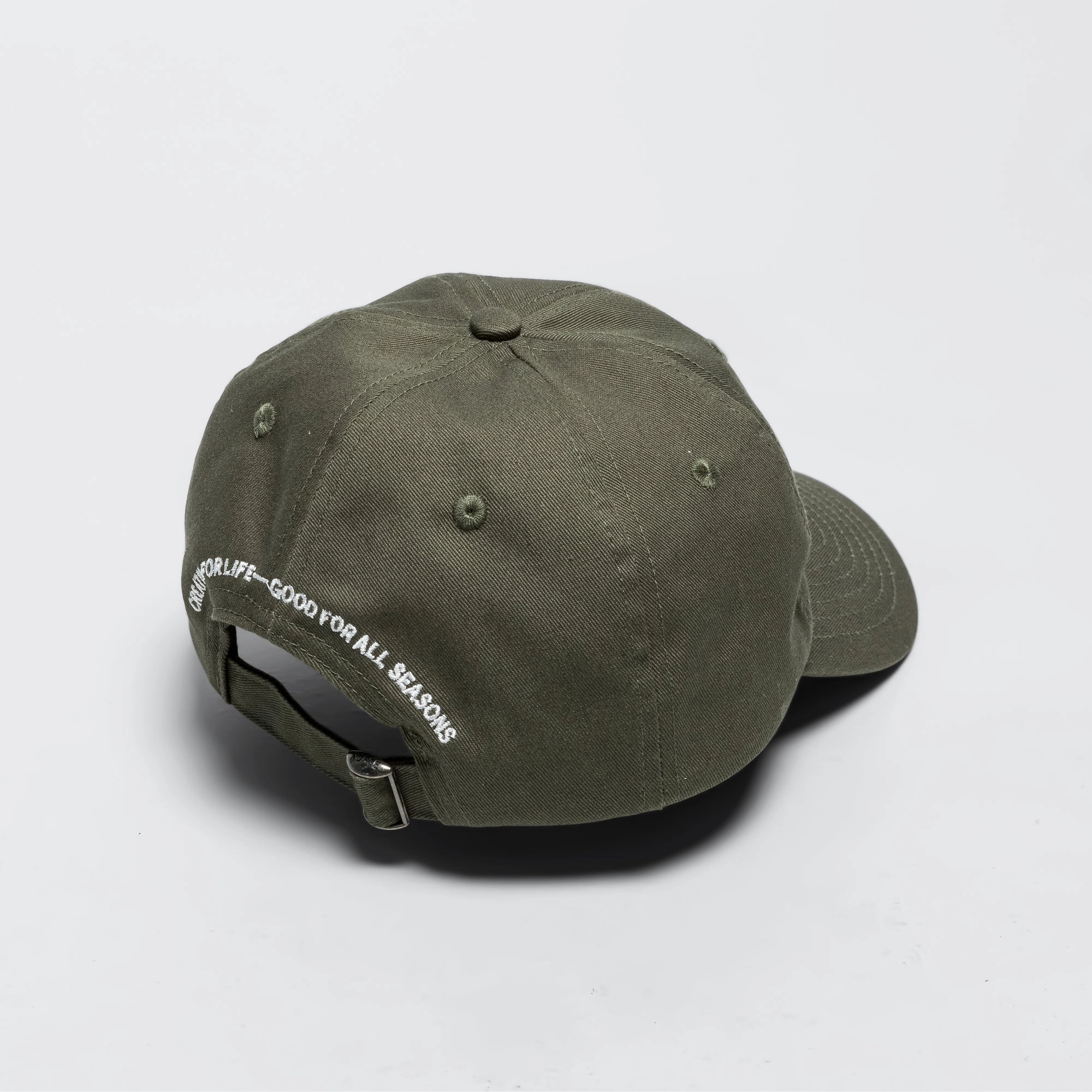 Twill 6-Panel Cap - Ivy Green