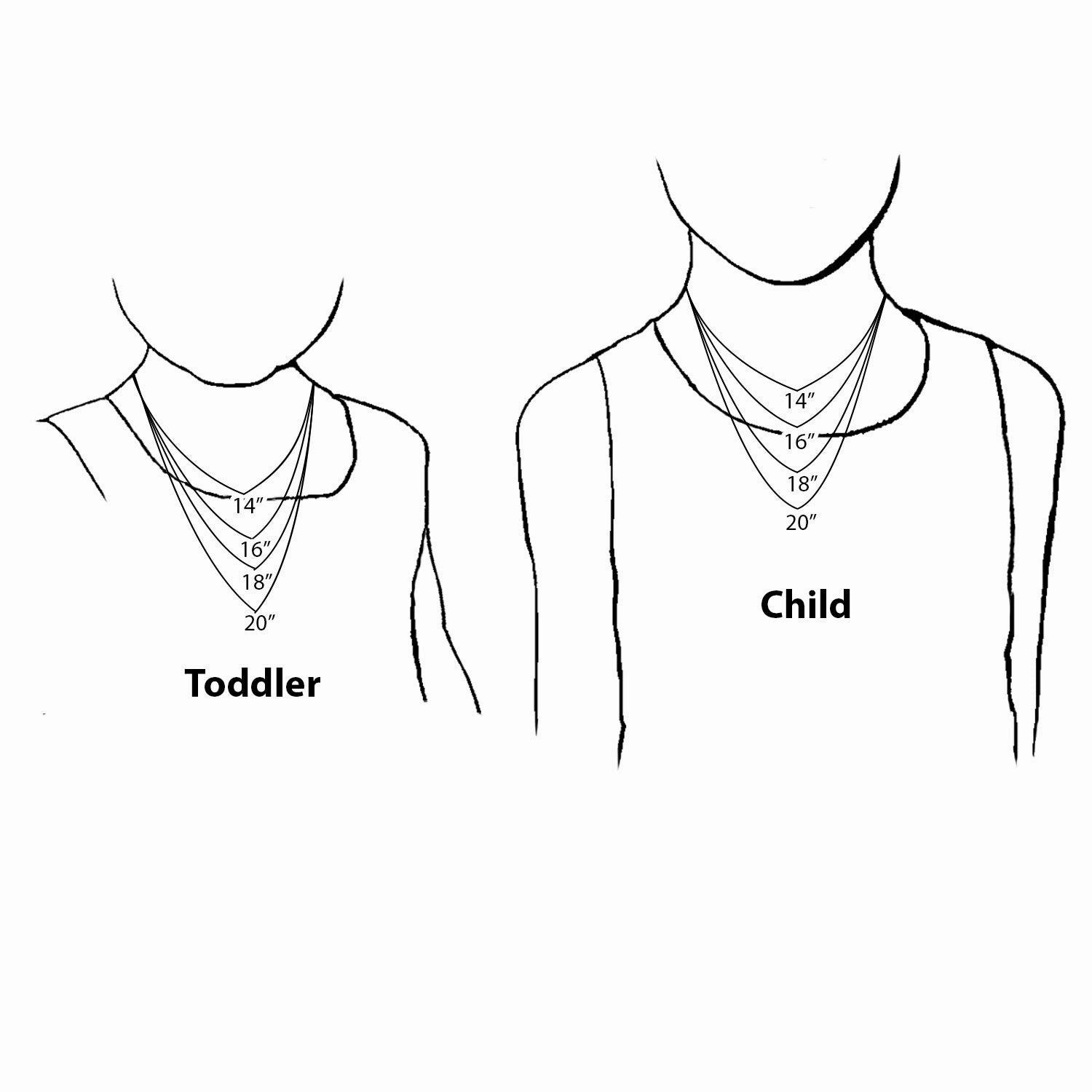 Unisex Kids' Crucifix Necklace