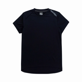 Womens Lilium Short Sleeve Jersey Mono Black