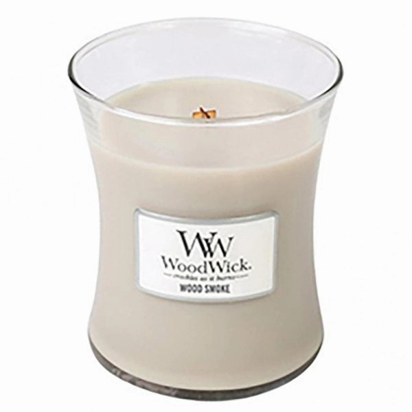 Woodwick Medium Jar - Wood Smoke